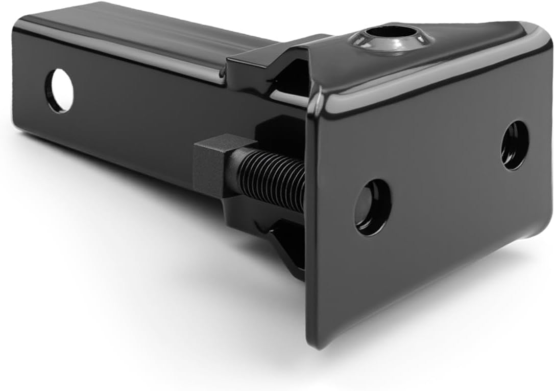 Sleeve Hitch Adapter for 2 Inch Receiver Mounting Attachment on 3-Point Hitch Sub-Compact Tractor, High Strength Steel Lawn Garden Farm Tractor Hitch Adapter