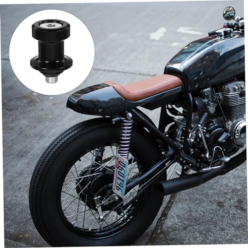 SOLUSTRE 2 Peças De Peças De Modificação De Motocicleta Carretéis Parafusos De Estrutura Deslizante