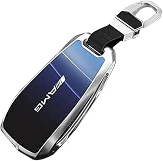 Generic ZOBIG Alloy 3D Car Mirror Case Key Cover for Mercedes-Benz A B C E S GLB GLC GLE GLS A200 E300 E400 C200 C300 S/E-Class (No Pendant - Key Case Only)
