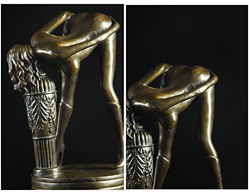 ブロンズ像 裸婦 葡萄像 美術品 彫刻 インテリア 置物 アンティーク Amazon.co.jp: モダンブロンズ『裸婦像』シリーズ◇名作インテリア家具