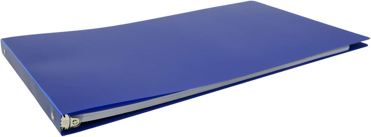 Ruby Paulina 11x17.5"バインダーポリファイトポリ（ブルー）（4-pk）（511621）