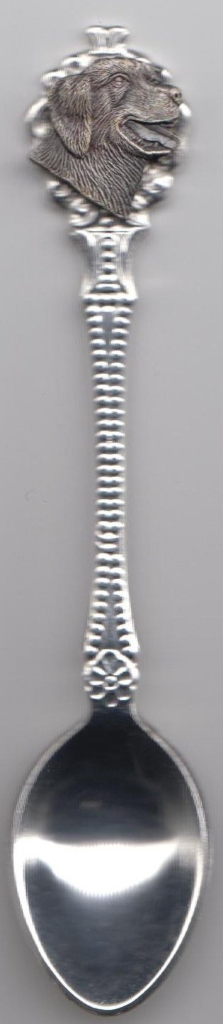 Labrador Dog - Collectors Silver Plated Spoon by 1000 Flags