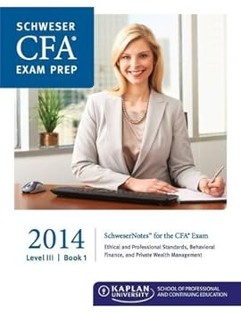 Paperback Schweser CFA Level 3 (2014) Book