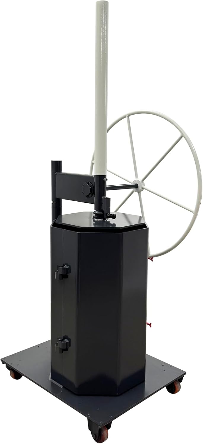 Manual Trash Compactor Garbage Compaction Tool 450kg Pressure