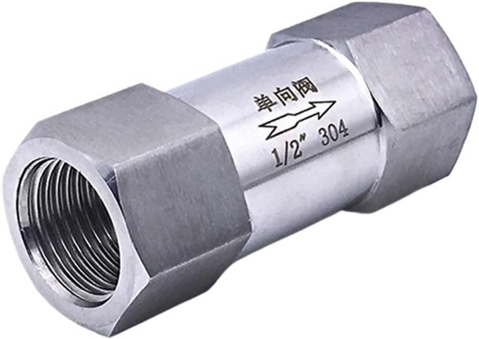 Combined Modular Check Valve 1/4" 3/8" 1/2" 3/4" 1" SS304 Stainless Steel Grinding one Way Separate Check Valve Full bore Valve(1/2 inch)