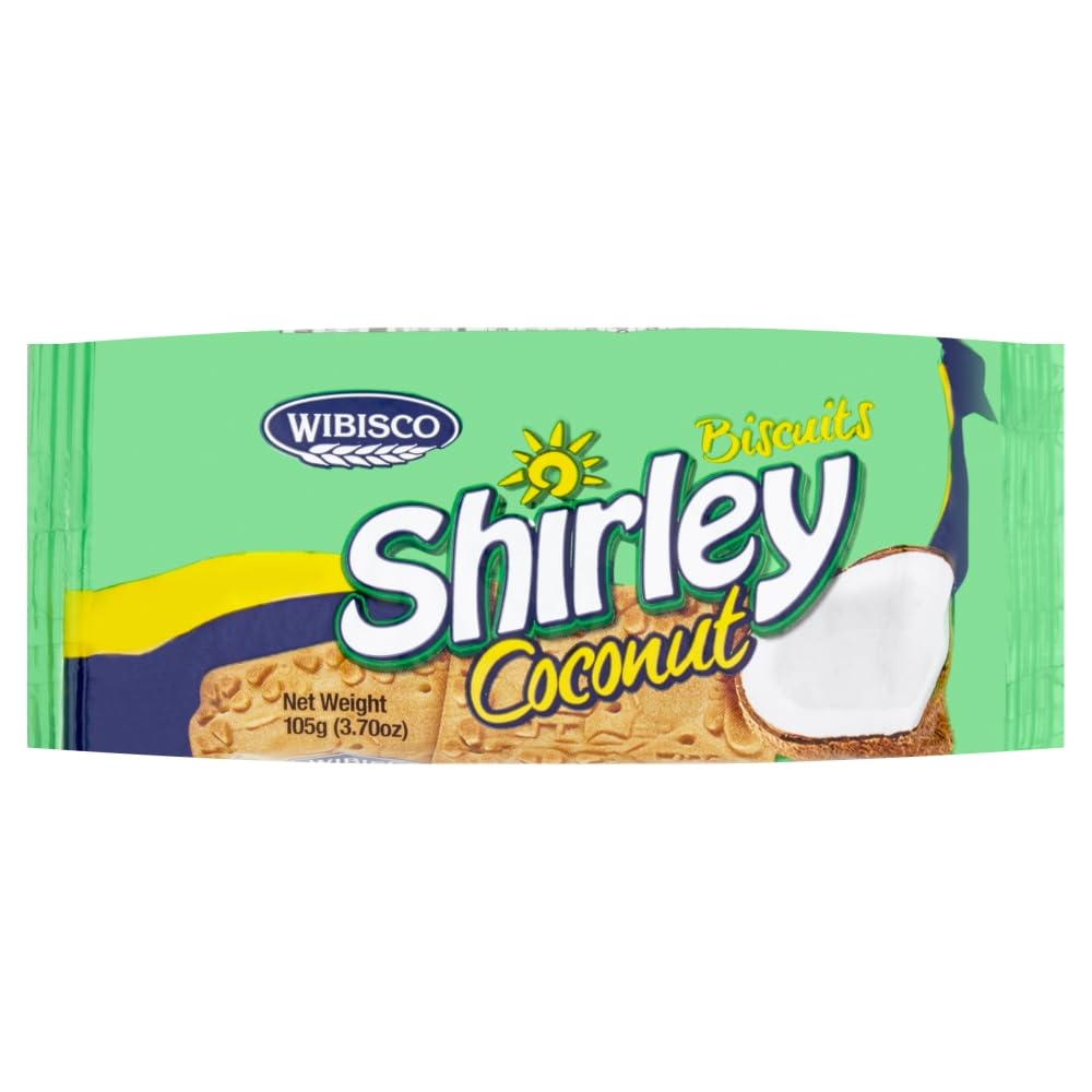 Shirley Coconut Biscuits 3.7 Oz (pack of 4)