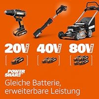 WORX WX030.9 Max Akku Autostaubsauger - beutelloser Hand-Staubsauger - 20V - mit Fugendüse und Kombidüse - ohne Akku & Ladegerät – Ansicht 8