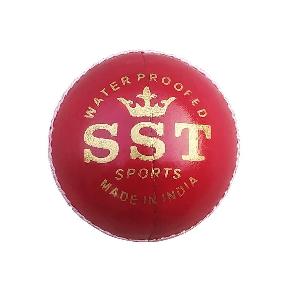 Leather Cricket Ball, 4 Piece Red Cricket Ball, Standard Size, Pack of 1 (Genuine 50 Overs, Test and One Day Matches) (B0B29CJ52M) Amazon Price History, Amazon Price Tracker