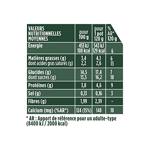 Yaourt Céréales Noix Bifidus Activia Les 4 Pots De - vue 3