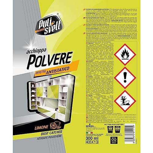PULISVELT | Detergente Spray, Cattura Polvere