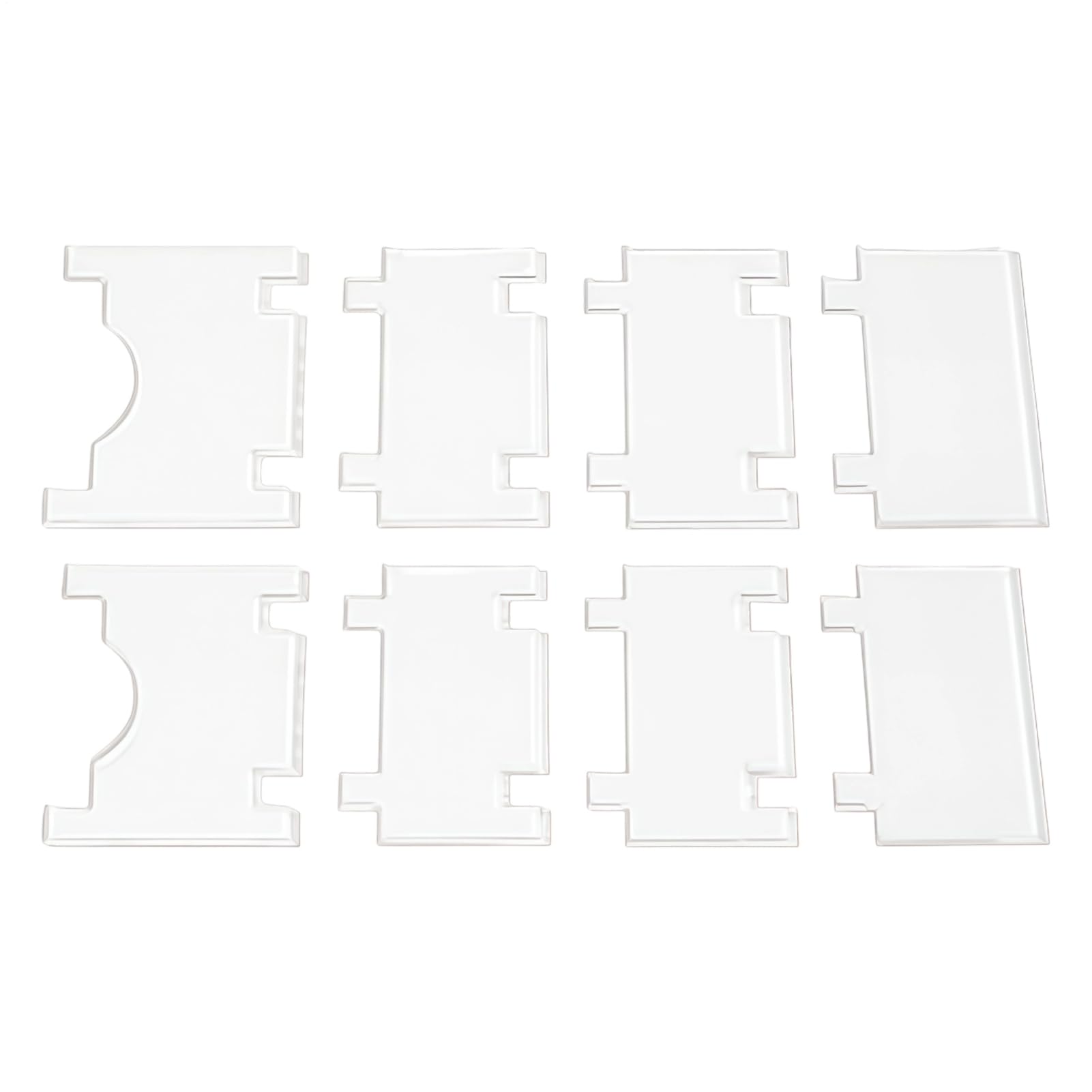 Protector de sofá de acrílico resistente para cuidar los muebles del salón de 4x2"