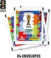 Kit 24 envelopes de figurinha da COPA (7 cards cada envelope)