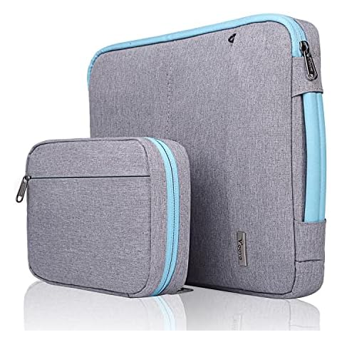 Voova Funda Portátil 15,6 Pulgadas con Bolsillo de Accesorios Cover