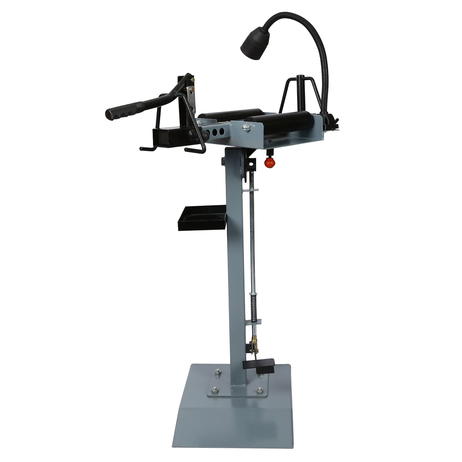 Spargigomme Manuale Smontagomme Portatile Supporto Regolabile con Luce LED, Strumento di Montaggio stallonatore Manuale Portatile Strumento spargigomme per Camion Leggeri e Auto