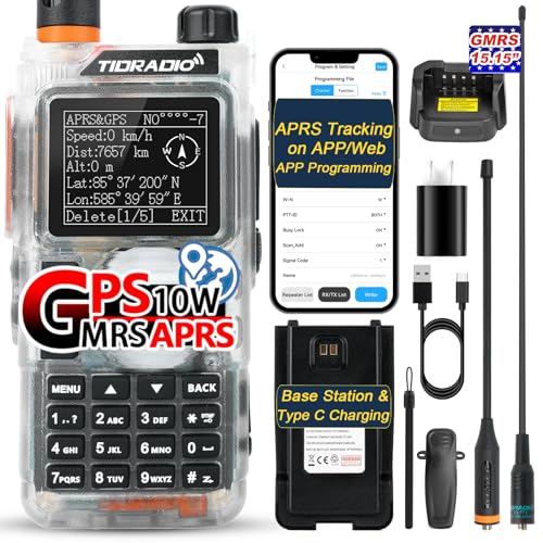 TIDRADIO TD-H9 GPS/APRS GMRS Radio