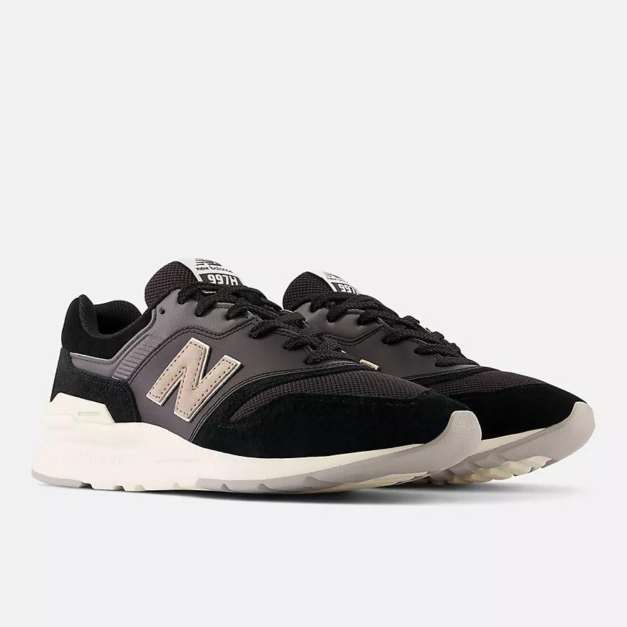 Image of New Balance Men's 997H V1 Sneaker, Black /Driftwood, 5 M