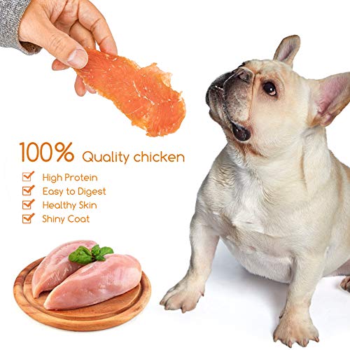 Jungle Calling Dog Treats Chicken Jerky Training Treats, Slow Roasted Snacks For Medium And Large Dogs Chewy Treats 10.6 Ounce (Chicken Jerky) #TOP2
