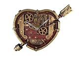 Steampunk Clockwork Heart Wall Clock Decoration New