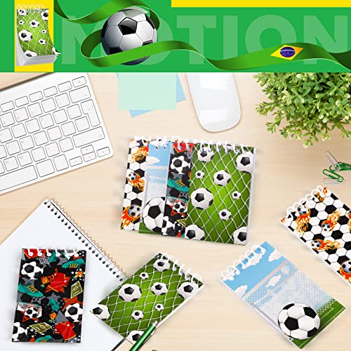 Mini blocs-notes de sport Meanplan par lot de 20 petits carnets à spirale pour enfant