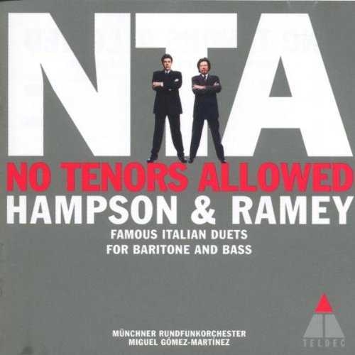 No Tenors Allowed [Audio CD] Thomas Hampson (Baritone, Artist) , Samuel Ramey (Bass, Artist)