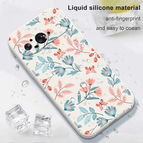 Coque Google Pixel 9 en silicone fin motif feuille de riz - 6
