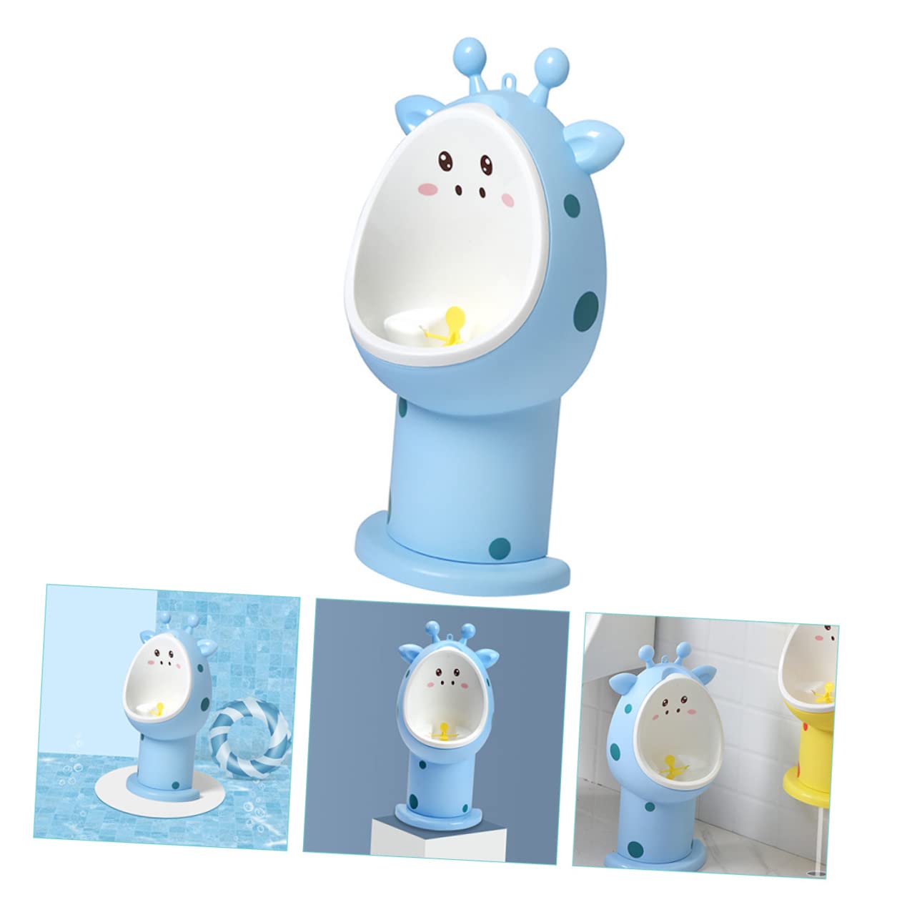 ifundom Orinal Infantil Para Entrenamiento De Niño Urinal Portátil Forma De Para Entrenamiento El Baño De Niño Diseño y Pinwheel
