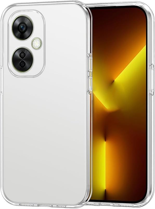 Image of Case Creation New Xiaomi Poco M6 Premium Imported 0.3mm Crystal Clear Totu Silicone Transparent Flexible Soft Corner Protection with TPU Slim Back Case Color Variation Cover for Poco M6