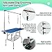 LOVMOR 46 Inch Dog Grooming Table,Adjustable Home Pet Grooming Tables with Arm/Noose/Mesh Tray