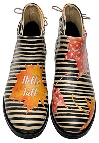 DOGO Personalize Your Life Chelsy - Printed Shortcut Boots - Special Design - Handmade Environmentally Friendly VEGAN -