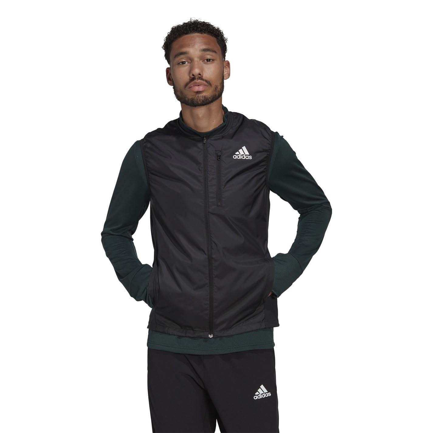 adidas Running - Textil - Jacken Own the Run Vest schwarz M