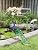 YEAHOME Garden Decor Outdoor Statues, 24.4" Large Metal Peacock Standing Yard Art, Blue Green Bird Lawn Sculptures Garden Decor for Outside Patio Porch Backyard