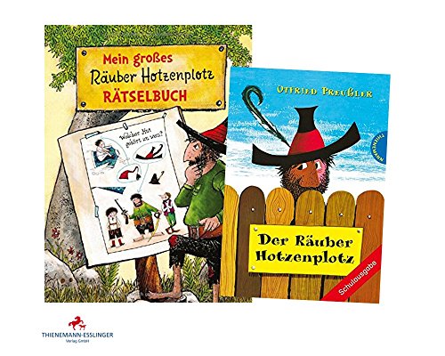 Preisvergleich Produktbild Thienemann Verlag SCHULAUSGABE: Der Räuber Hotzenplotz + Mein großes Räuber Hotzenplotz-Rätselbuch, Beschäftigungsbuch für kleine Räuberfans