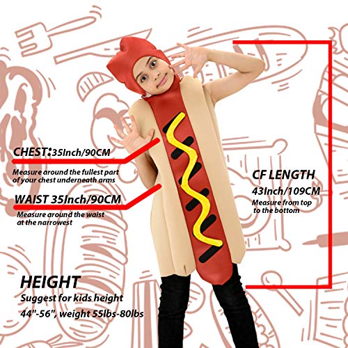 Disfraz de Perro Caliente para Niños miniatura 7