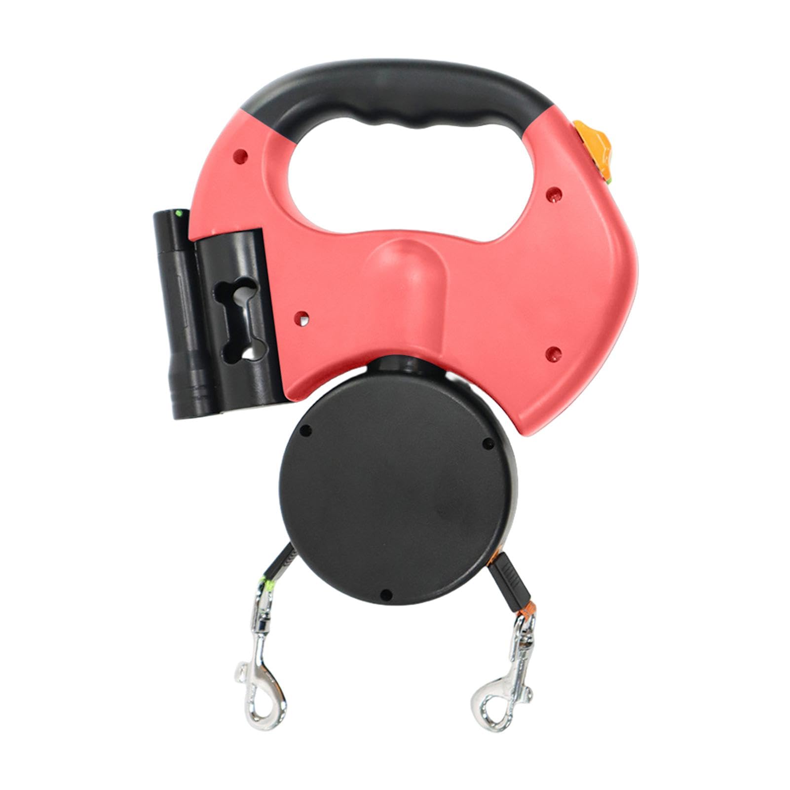 Laisse rétractable pour chien avec rotation 360 degrés et cordon haute résistance à l'usure