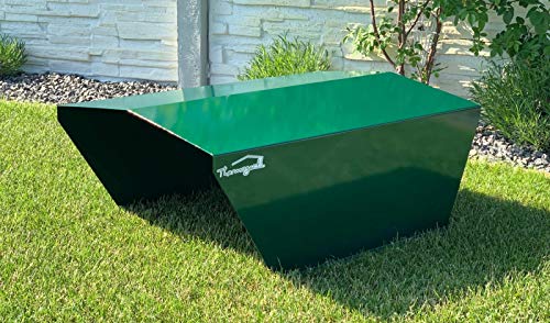 Thermogart Mähroboter Garage XL Satteldach Moosgrün