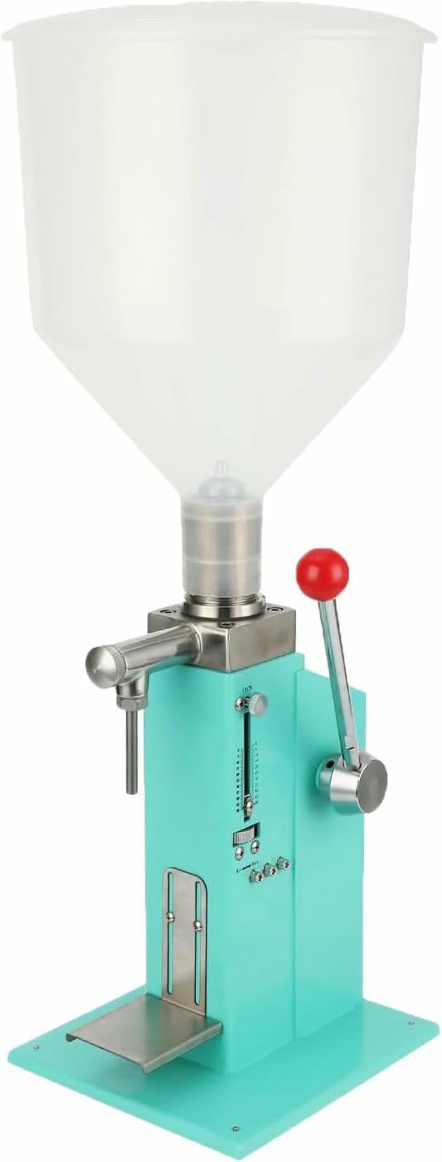 Machine de remplissage manuelle de 10 L pour bouteilles cosmétiques, huiles et pâtes liquides