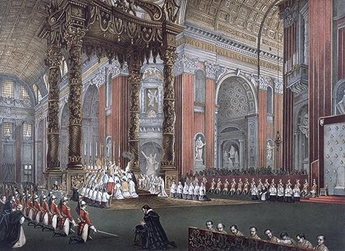 Cuadro El Concilio Vaticano I para vestir paredes vacías con arte vintage de 60x90cm