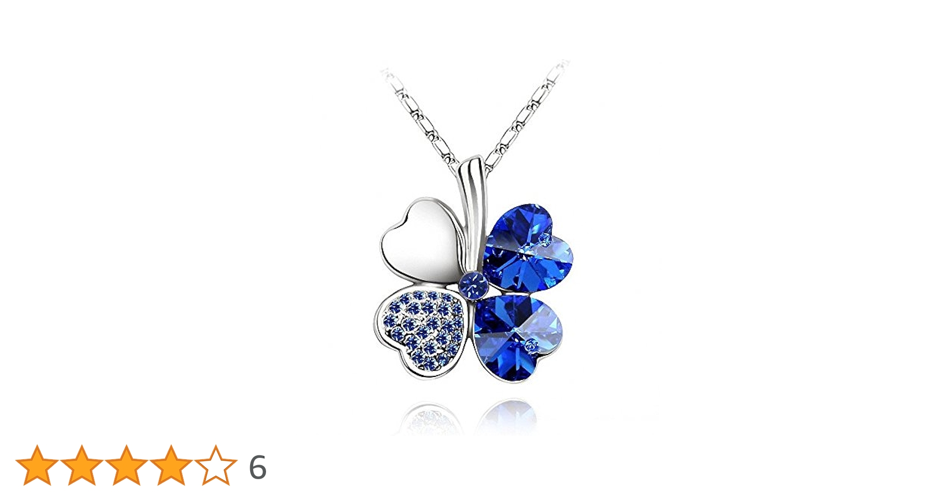 Amazon | [MFYS] Jewelry 天然サファイア 四葉・クローバー