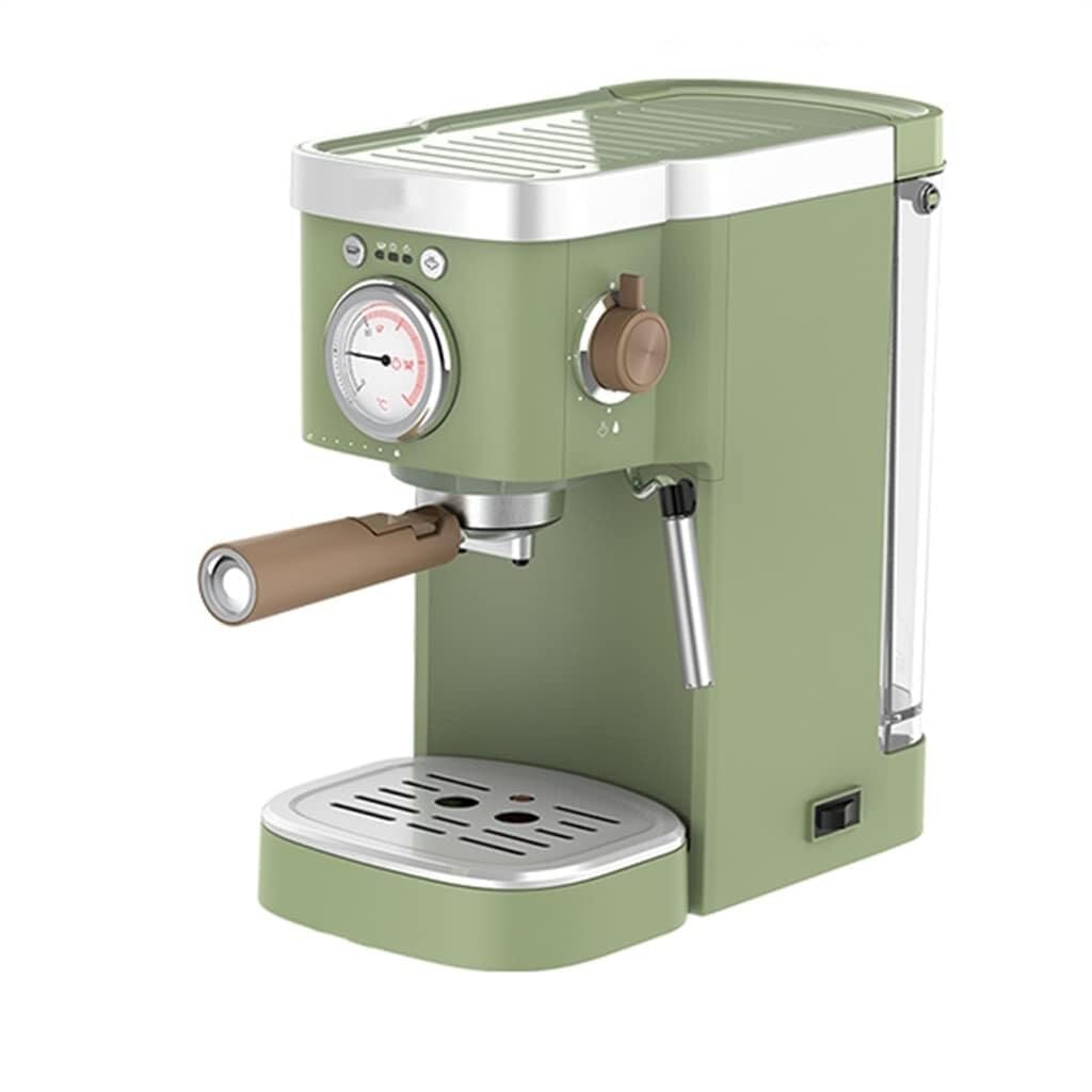 Semi-automatic Stainless Steel Coffee Machine Electric Frother With Milk Frother