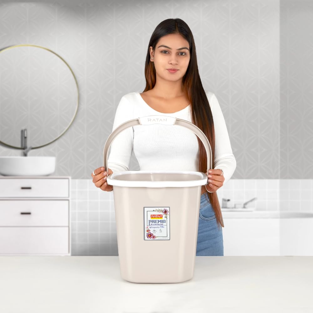 Ratan Premia Bucket Set - 3 Desert Rose Buckets -3