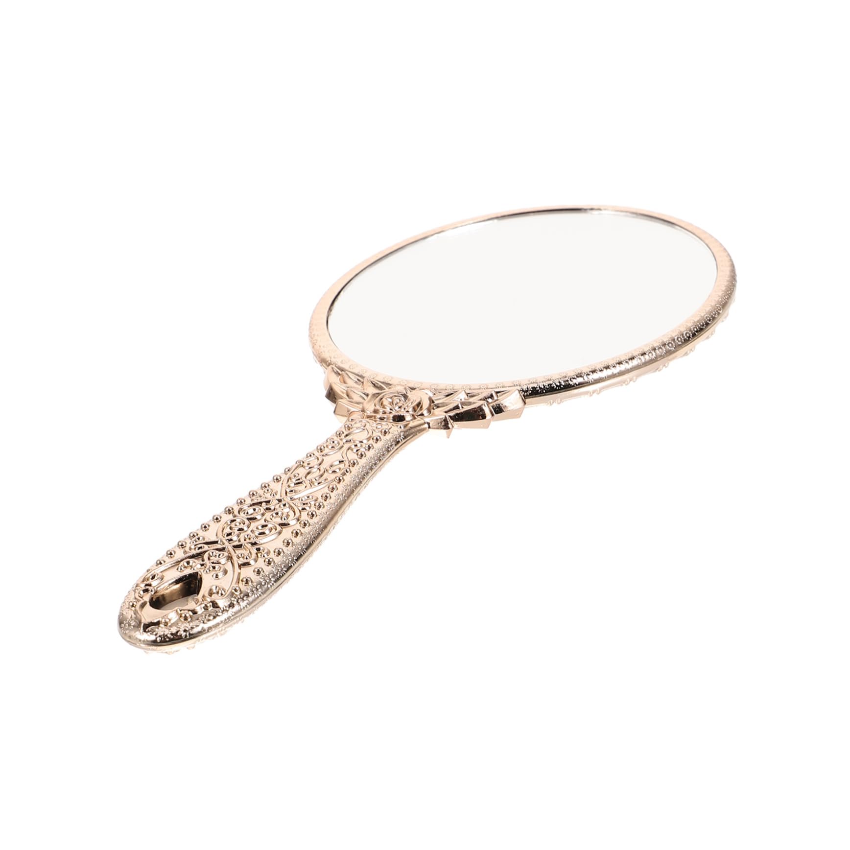 Miroir portable à main rétro en lot de 3 pièces pour filles