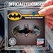 Fan Emblems Batman 3D Car Badge - 1989 Batwing Logo (Black Chrome: 3.8 x 1.8 x 0.2 inches)