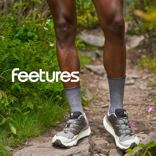 Image of Feetures Trail Max Cushion Mini Crew Sock - Hiking Socks for Men & Women