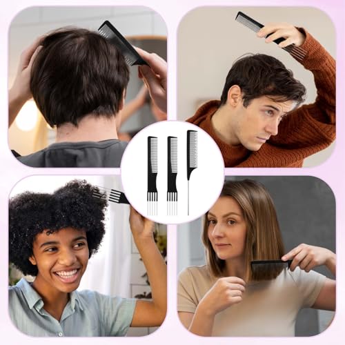 3 Peines de Peinar con Punta Metálica para Mujeres miniatura 7