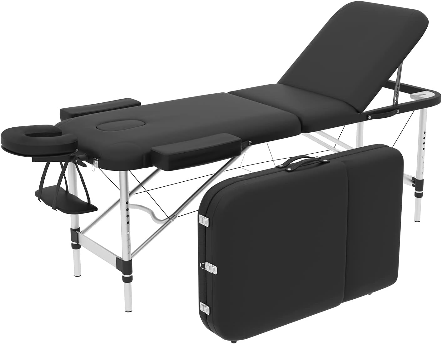 Osfvolr Massage Table Portable Massage Table with 3 Nepal Ubuy