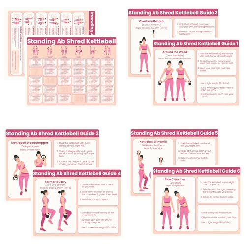 Auroscent 30-Day Standing Ab Kettlebell Workout Plan...