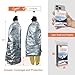 CPOMIENI 4 Pack -Large 82” x 62” Survival Emergency Mylar Thermal Blankets, Thermal Survival Blanket Perfect for Camping, Hiking, Body Insulation, Outdoors, Car Survival Kit, Bug Out Bag