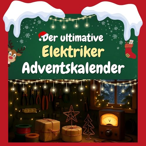 Der ultimative Elektriker-Adventskalender: 24 Tage Spaß. Das ideale Geschenk