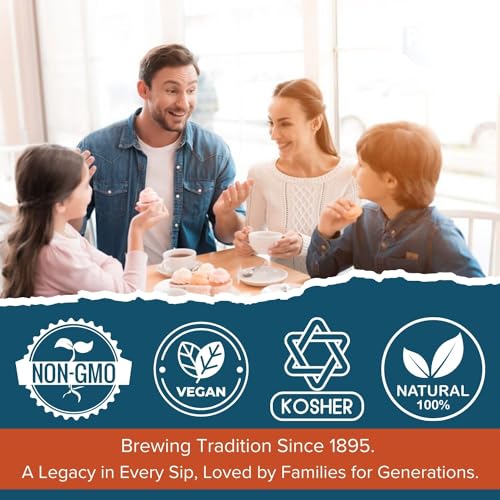 Postum Original Coffee Substitute Pouches (42oz) Caffeine Free Delight with Roasted Wheat Bran & Molasses | Natural, Non-GMO, Vegan & Healthy Coffee Alternative Caffeine Free