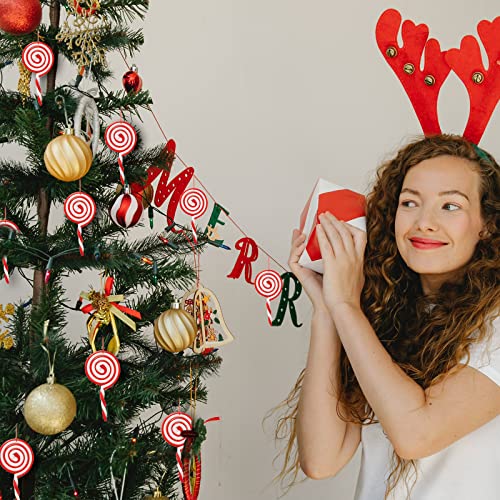 Ornamenti per albero di Natale, lecca-lecca, 6